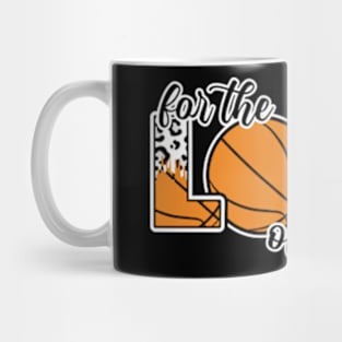 For the love of the game basketball Mug